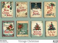 RM-8009a-Vintage Merry Christmas