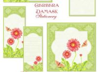 AJR-Gerbera Damask 1