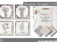 JET-3003b-Farmhouse Eucalyptus & Cotton